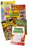 Lot of 58 Comic Books From Moe Howard's Collection -- Includes 7 The Little Stooges Comics, Three Stooges #1 from 1949 & 3-D Comic -- Condition Ranges From Very Good to Near Fine